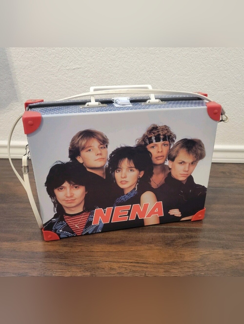 Vintage 80s Nena Cassette Tape Holder Carrying Case 99 Luftballons